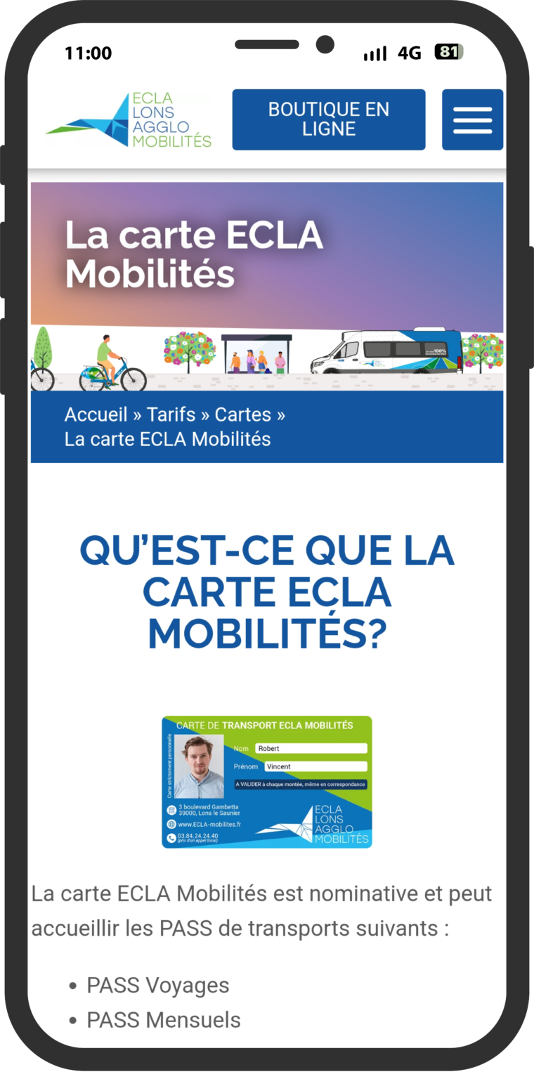 Ecla Machine ECLA Lons Agglo Mobilités - Mobilités Bourgogne Franche-Comté